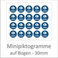 Minipikogramme DIN ISO 7010